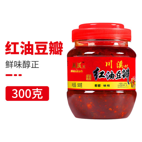 四川特产红油豆瓣酱500g