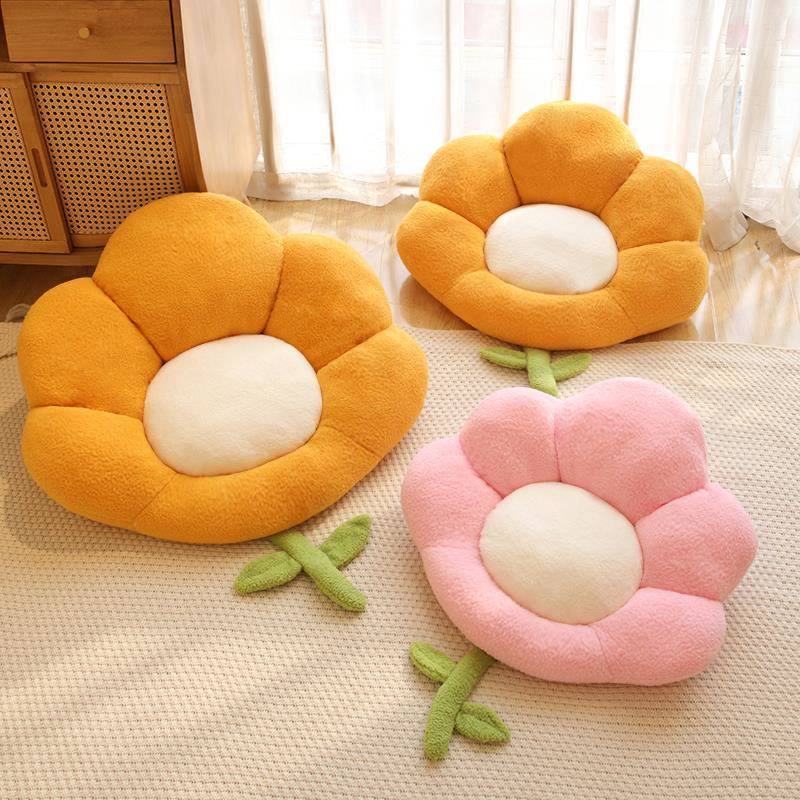 花朵上坐垫团蒲飘阳台榻榻米窗台墩懒人屁垫地儿童客厅看书坐OFQ