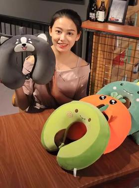 u型枕记棉行头忆靠枕ZT10护脖子颈椎脖专枕护颈枕办公室午休用枕