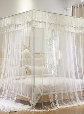 2024新WZ002403款落地蚊家用帐卧室公主床幔加厚大床风1.宫8廷高