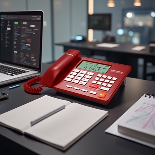 纽曼录音电话机座机自动手动录音放音密码保护HL2008TSD-2084(R)