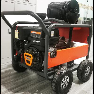 8mm通径 50米管 170bar 高压管道疏通清晰机 CZ17/30GQ