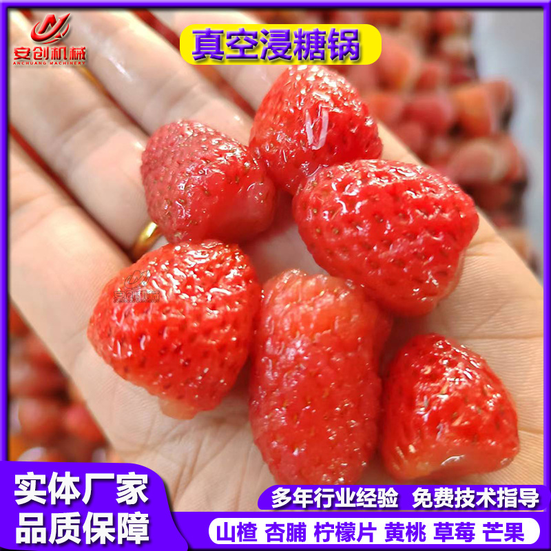 青梅真空浸糖锅 芒果干蓝莓干真空负压浸渍锅 果脯熬制浸糖锅