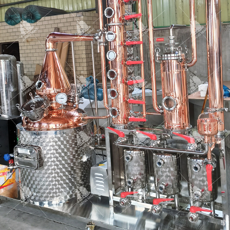 【厂家直供】威士忌酿酒设备伏特加 金酒 威士忌 白兰地 蒸馏设备