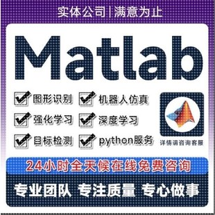 matlab代码帮做机器学习深度学习帮做神经网络服务仿真建模代编程