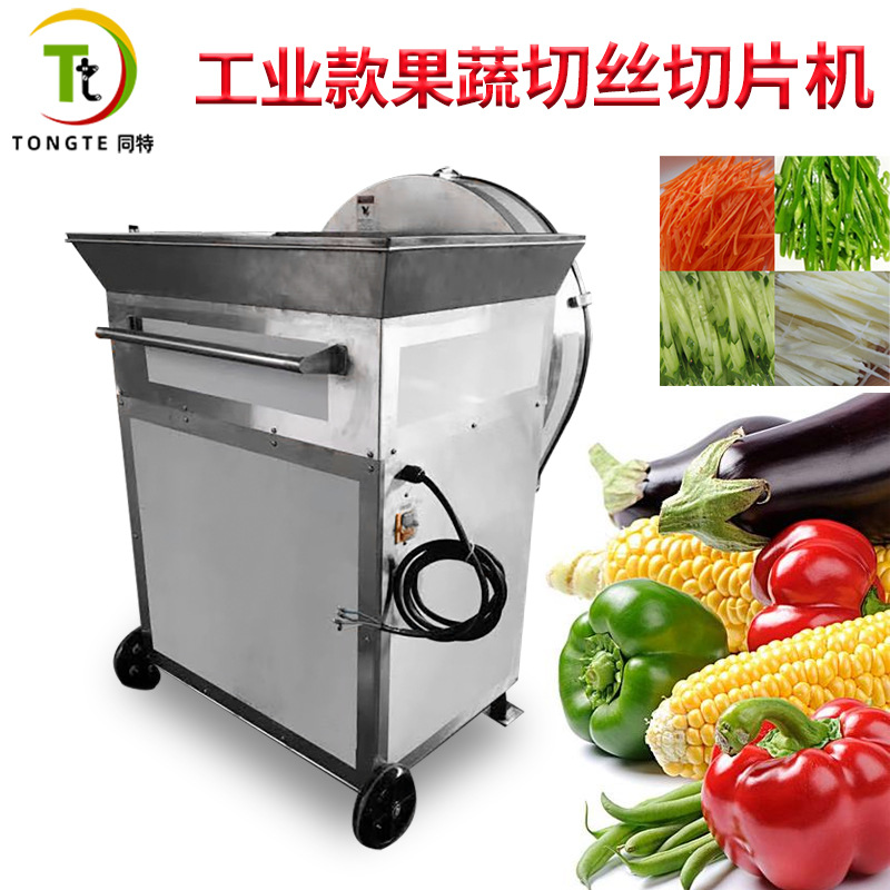 大型果蔬切丝切片机专业切割瓜果根茎类果蔬切菜机 中小型果蔬厂