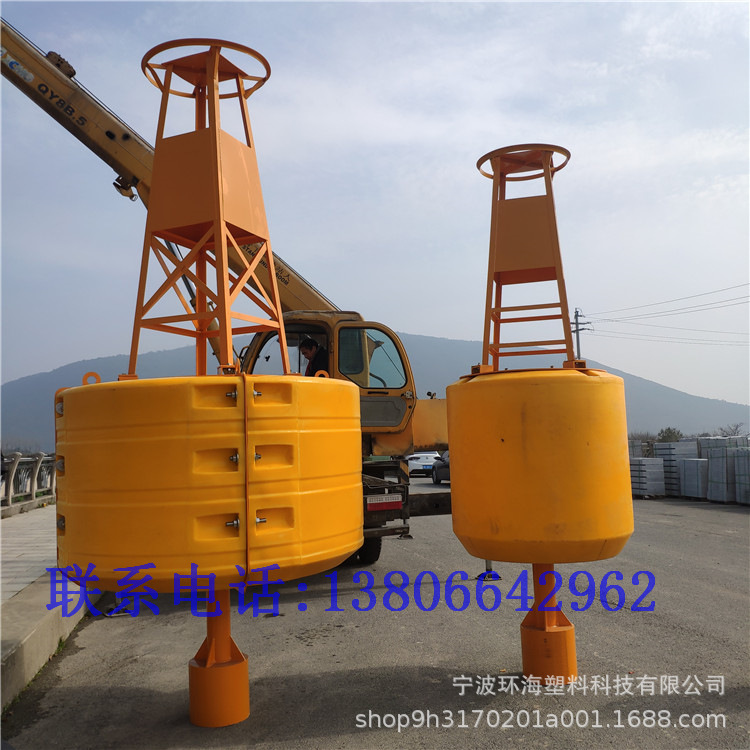 外海内海φ1.8米钢塑浮标 航道标浮鼓HF1.5 航道eps填充式浮标