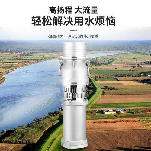 不锈钢油浸泵铸30防腐蚀Q精工Y程化工泵耐酸380V大流4量潜水泵
