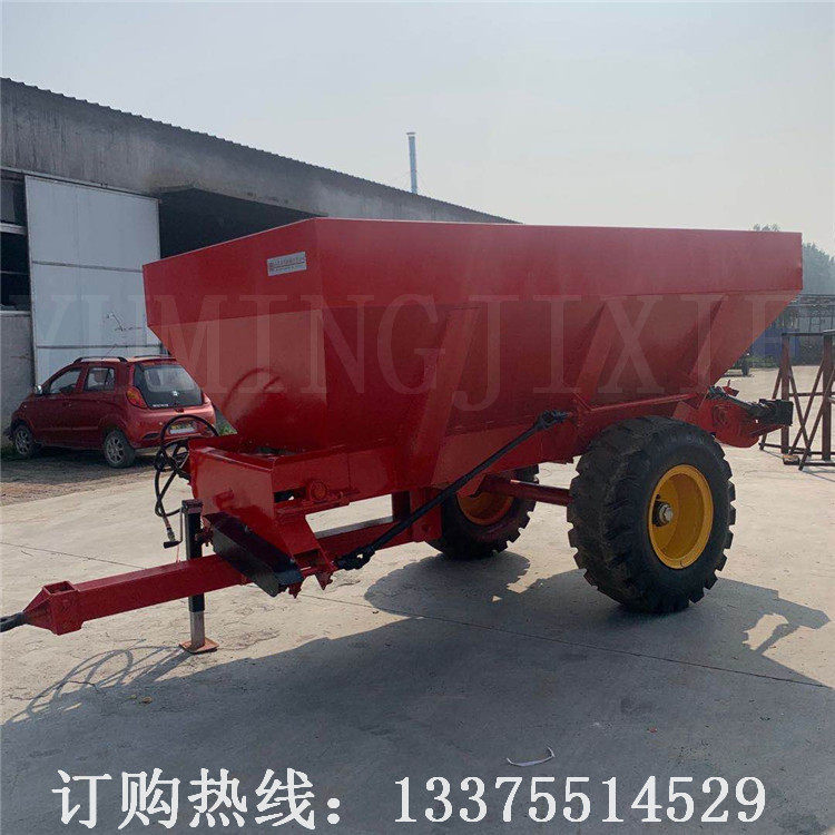 厂家供应有机肥抛肥机 干湿粪农家肥抛粪车 全自动鸡粪鸭粪撒粪车