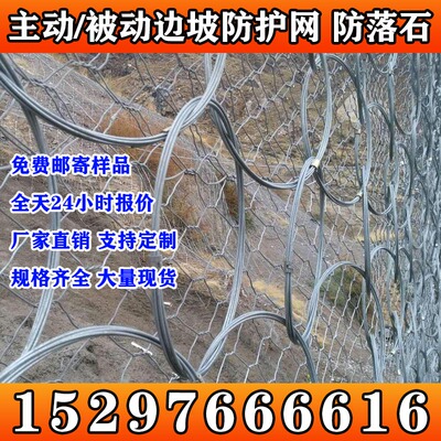 若渝主动被动边坡防护网源头厂家