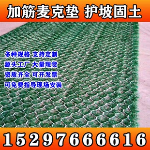 黑龙江加筋麦克垫快速植生垫路面金属防护网护坡网河道治理三维植