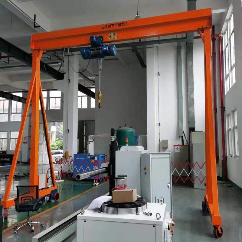 移动式龙门架 2吨吨5吨手推万向龙门架8吨无轨电动龙门架