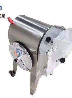 立机料口多功能片水果切机302D 果脯工厂苹果片 切柠檬切片机厚度