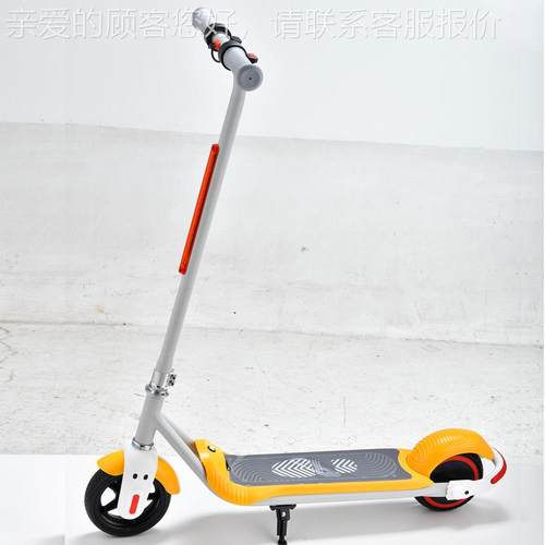 境 外贸儿童广场电动车滑板车6.5车寸学生代步El跨ectriE01cbicyc