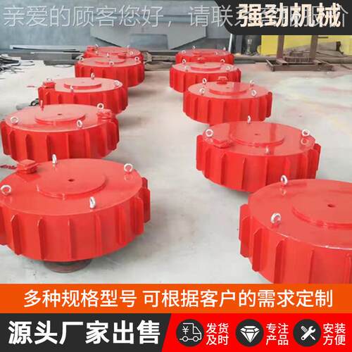 吊车盘电磁除RCDD铁器电吸盘垃圾场吸运物料RDD自卸磁C式式电磁除