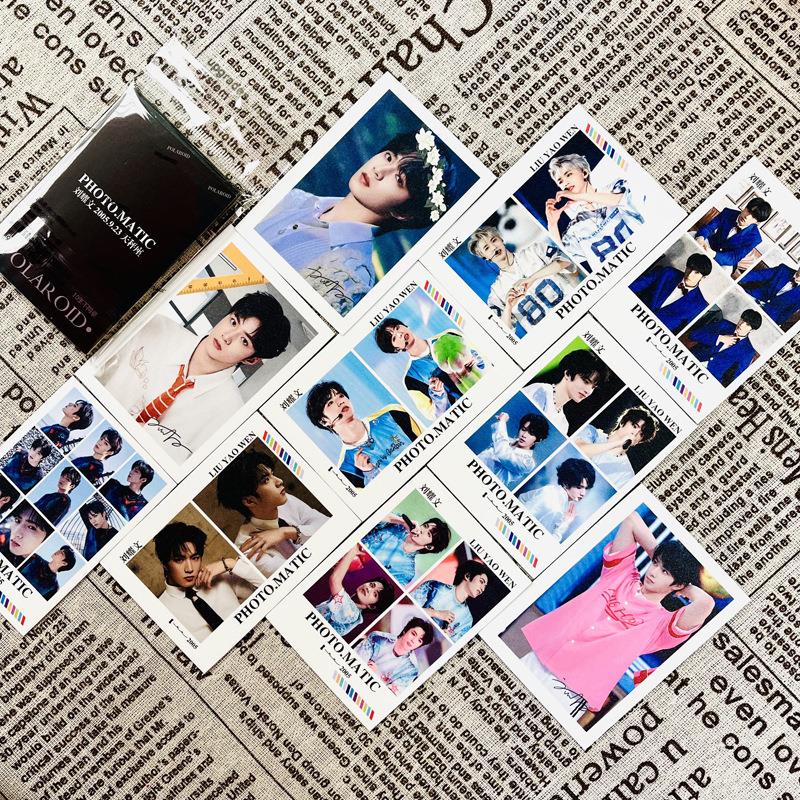 TNT刘耀文韩风inso拍立得小卡lom卡应援留言卡书签明信片贺卡礼物