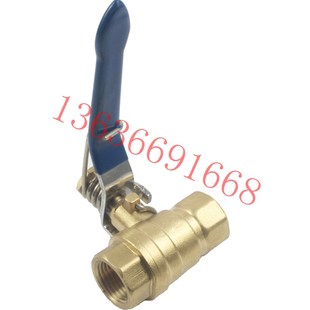 黄铜弹簧球阀 精品黄铜带弹簧自动复位球阀SARQ11F DN15