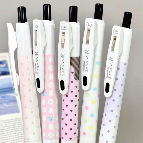 斑马JJ29波点限定考试黑色中性笔
