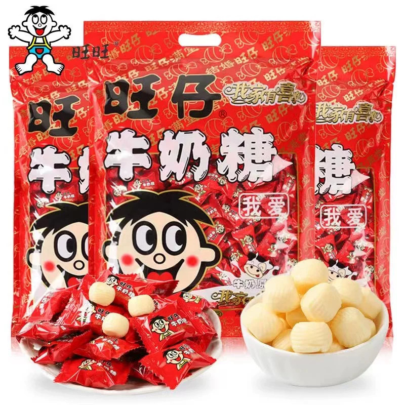 旺仔牛奶糖散装喜糖婚糖网红爆款软糖儿童满月糖果小零食学生图片