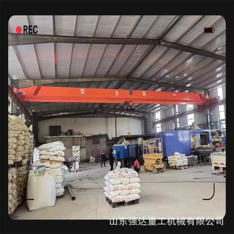 单梁起重机轨道式10吨电动单梁桥式起重机无线遥控5吨单梁起重机