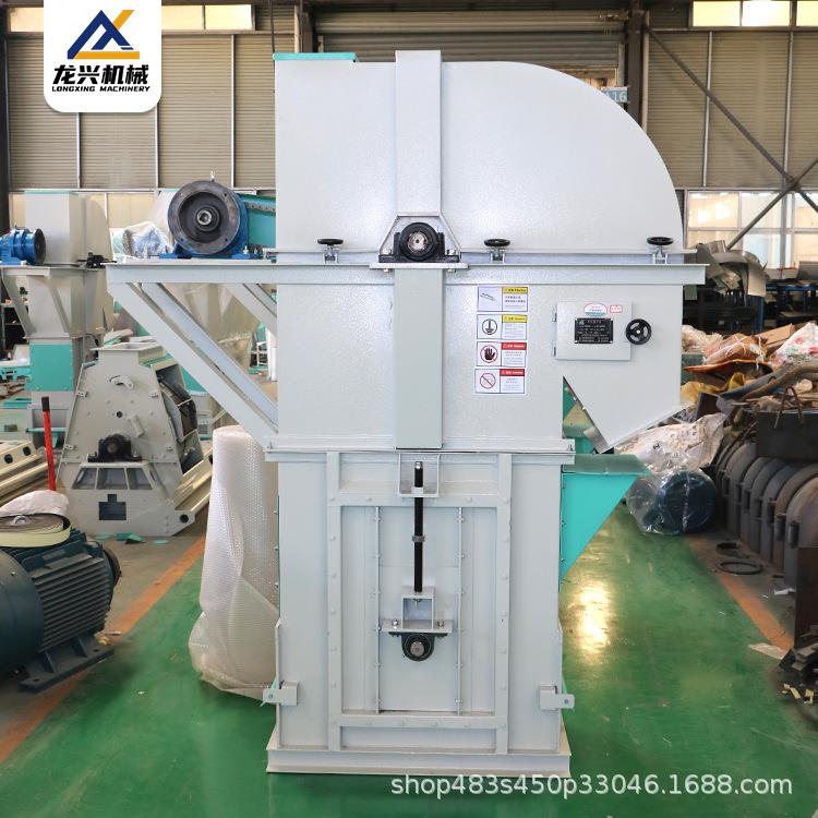 粮食谷物输送机输送量大速度快物料无破碎情况提升上料机