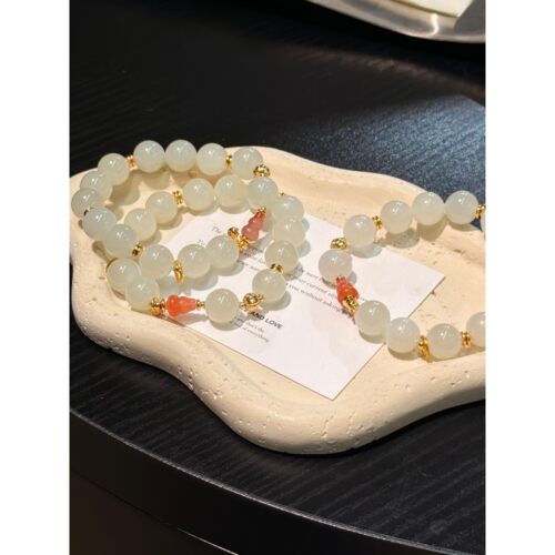 彼悦冰葫12mm白玉手串