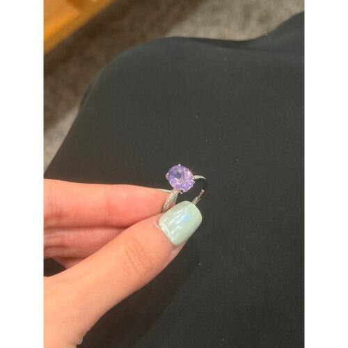 BEREAL彼悦紫玉晶水晶戒指