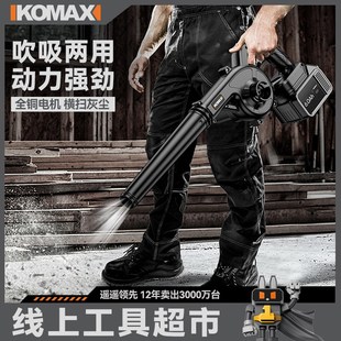 吹风机大功率锂电鼓风机工业小型车载家用吹灰吹雪除尘 精品充电式