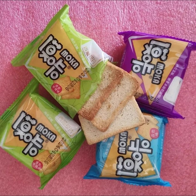 52个烤香馍片妙味佳香酥脆美味休闲零食米奇整箱馍片