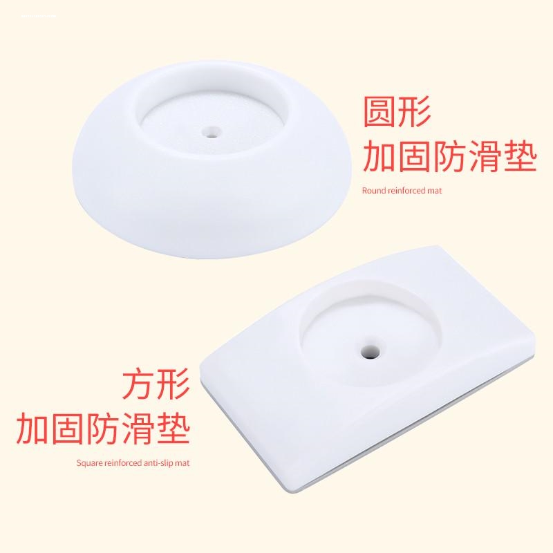 墙壁保护器反作用力固定的免打孔门栏加固配件