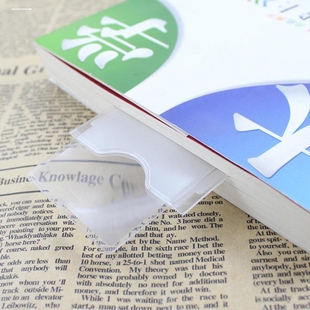 手机放大镜透镜长方形镜片卡片式手拿式老花眼看电脑放大