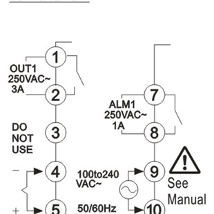 R1TC 智能 R1P Q1P数显电子式 温控表温控器 Q1TC E5CWL