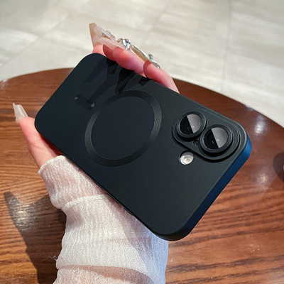 磁吸适用苹果iphone16pro手机壳女16promax新机系列外壳ip15plus磨砂14超薄13包摄像头11保护套12全包壳男1 6