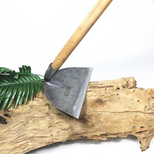 锰钢锄头钢农用灰锄水泥工用工程锄头除草种菜挖地锄头宽口泥水锄