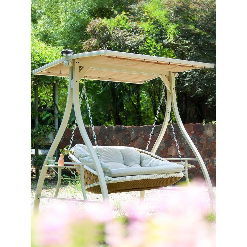 庭院户外秋千铝网红吊篮摇椅别墅室外花园家用吊椅阳台双人荡秋千,住宅家具,户外秋千,淘宝优惠券,粉丝福利购,淘宝优惠卷