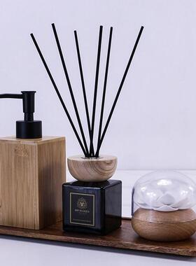 厕所摆件新中式卫生间香薰洗手液托盘套装酒店样板间洗手台装饰品