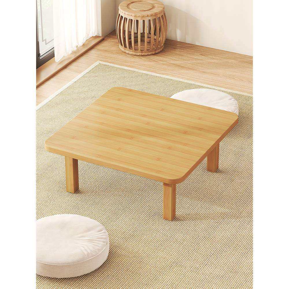 折叠炕985桌实木桌楠竹榻榻米正方方形吃饭桌小茶几上习飘炕窗学,电子/电工,接线端子,淘宝优惠券,粉丝福利购,淘宝优惠卷