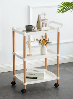 家用落式置物架室内32609多功能储物架可地拆易卸容组装的手轮推