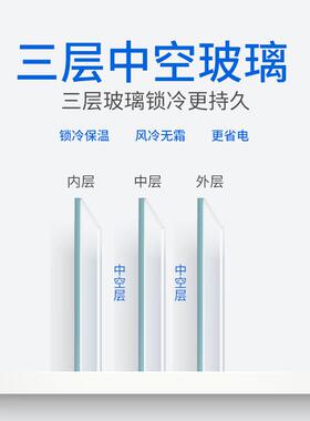 房商用厨冷卧式风冷藏玻璃工作台门冰箱冷藏保鲜操TB-59297作台冷