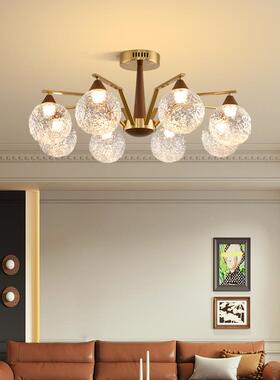 法式客厅吊灯新款SDDS-272中超亮护时尚眼创意大厅民宿酒室店卧古