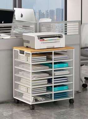 用书桌边多层学生绘书架房移桌上收RYI纳置物架学家习桌下置物架