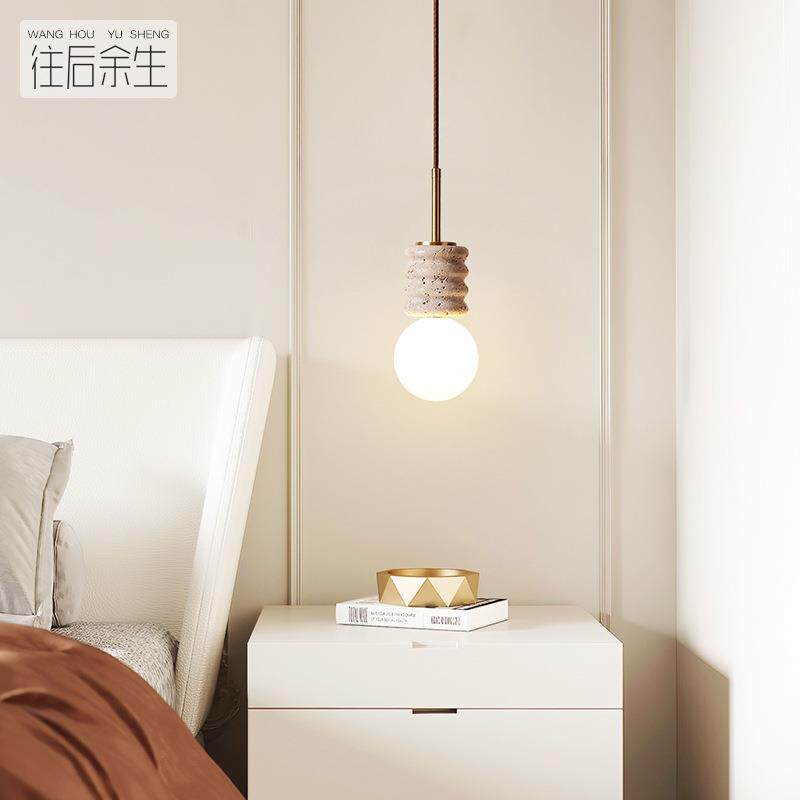 简奢玻璃卧室吊床头AOF轻个性设计师艺术样板房客厅背景吧约台小