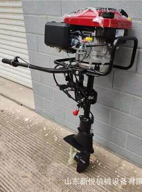 汽推进15309器四冲油程大功率船挂机小型皮外划艇螺旋桨船机