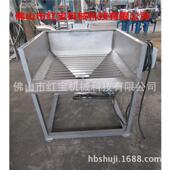 倾锈斜式 304不旋钢螺网上料机进料口加装 过滤输LUT送机