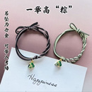 新款 小清新端午节高颜值百搭头绳情侣手链两用简约可爱风头饰发饰