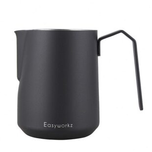 Easyworkz燕尾式304不锈钢拉花奶缸咖啡打奶泡带刻度600ml拉花杯