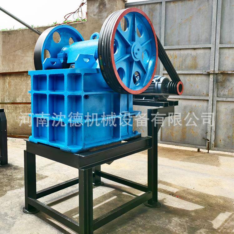 多功能鹅卵石颚式破碎机花岗岩辉绿岩颚破石英石水泥砖头粉碎机