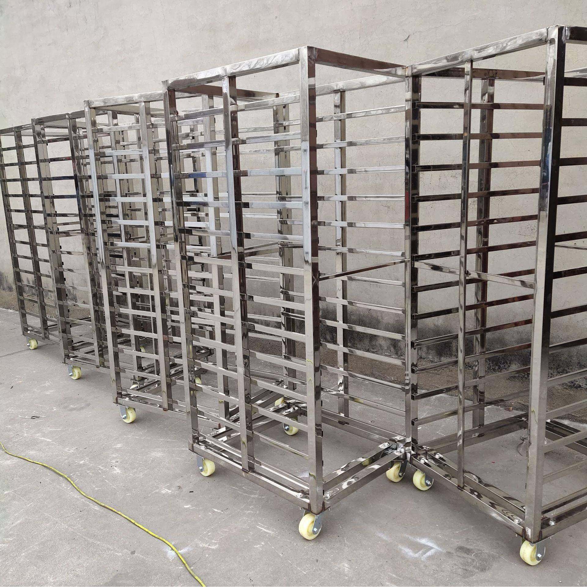 冻架车冷冻架车不锈钢架子车晾肉车36盘周转车