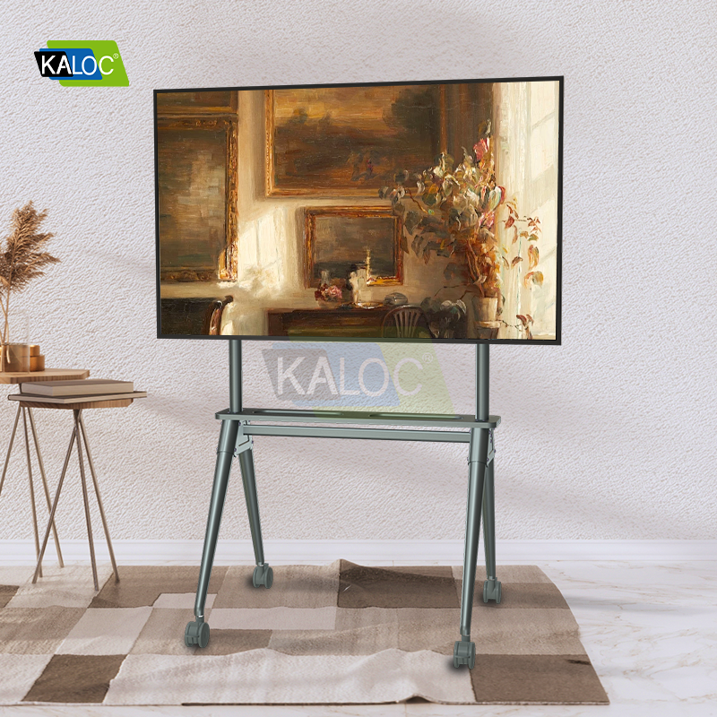 卡洛奇落地可移动电视机支架推车