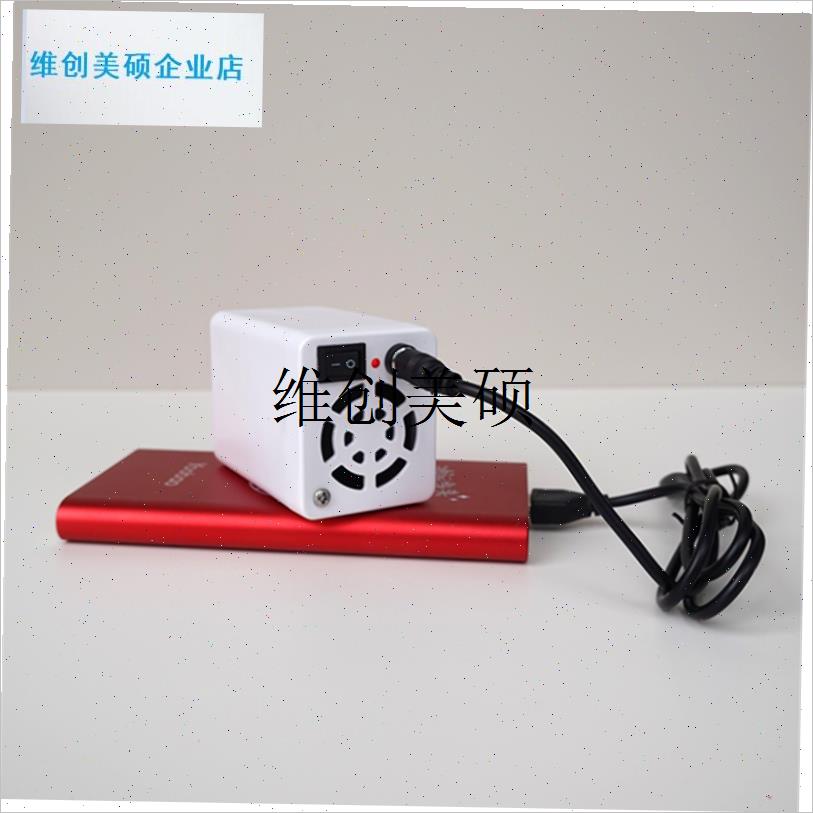 l迷你暖风机 e支持充电宝供电 便携式热风机 宠物暖风机 usb供电